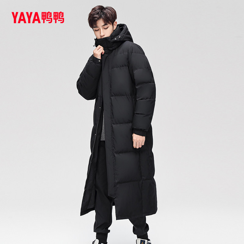 鸭鸭男士2021年冬季新款长款羽绒服 鸭鸭羽绒服