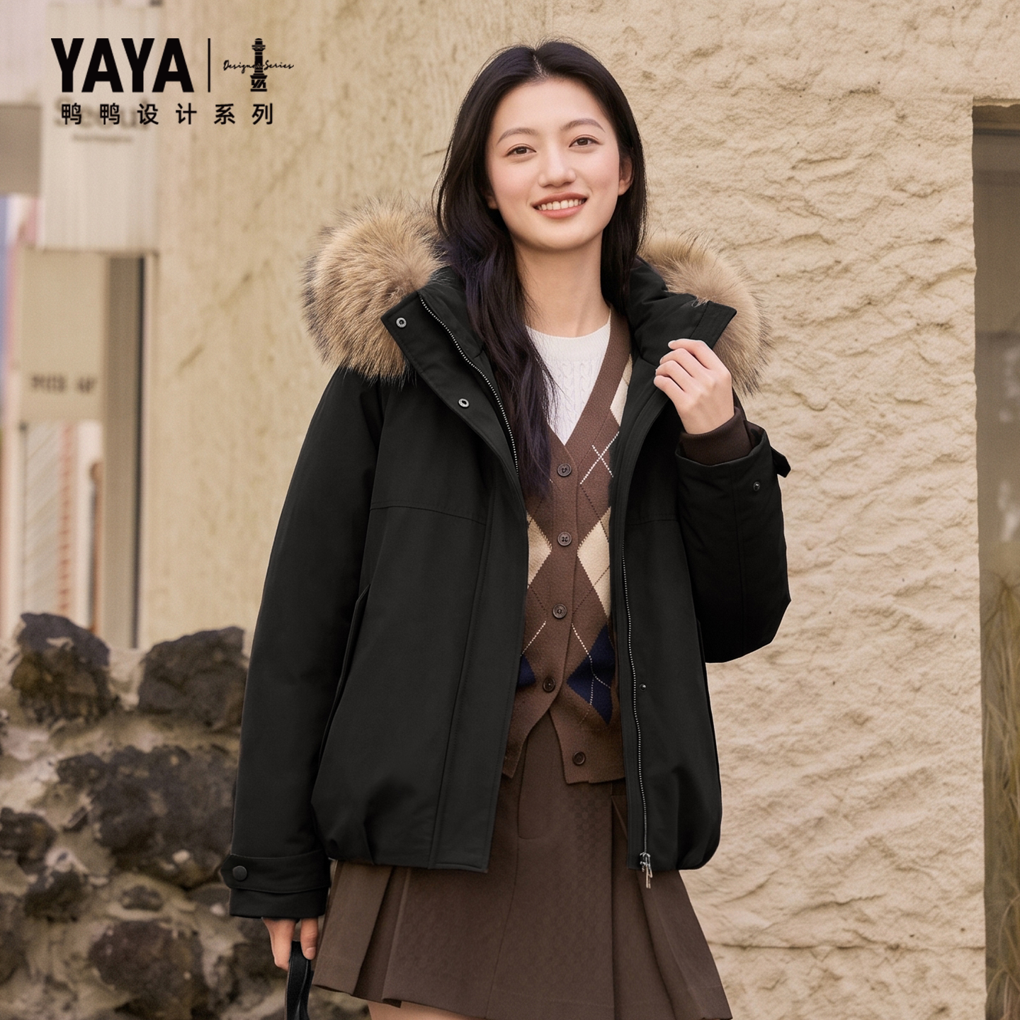 【设计系列】鸭鸭羽绒服2026年新品派克服
