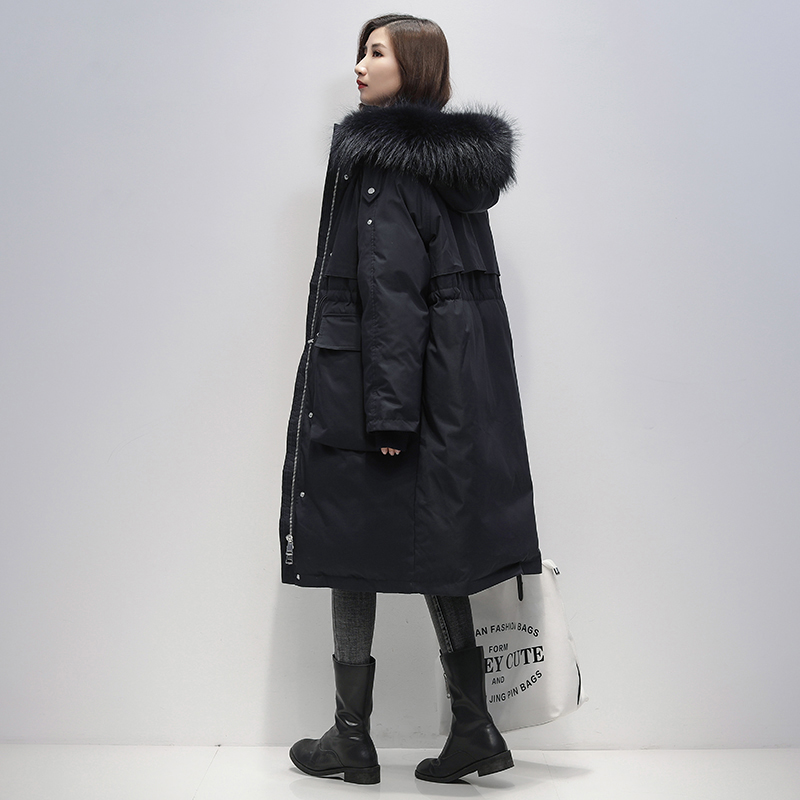 鸭鸭女中长款长2020年新款韩羽绒服 鸭鸭羽绒服