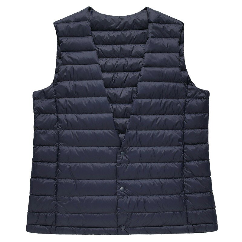 鸭鸭男士短款轻薄款马夹新款羽绒服 鸭鸭背心/马甲