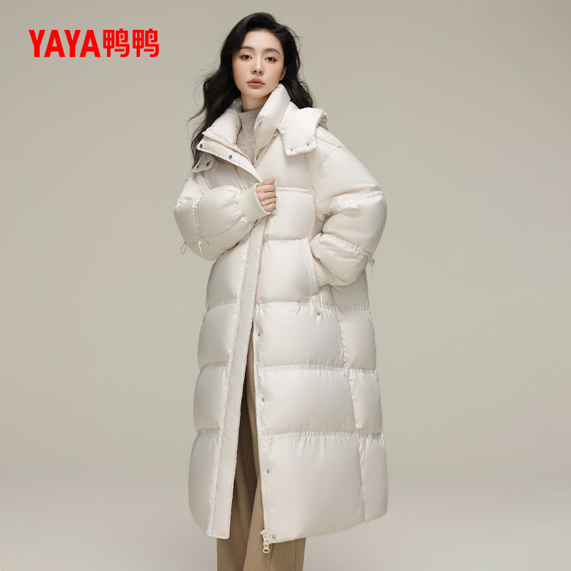 鸭鸭羽绒服女2024年冬