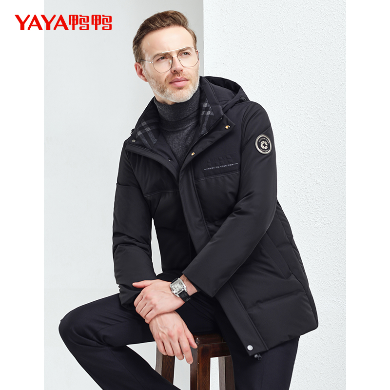 鸭鸭2021年冬季新款商务男装羽绒服 鸭鸭羽绒服