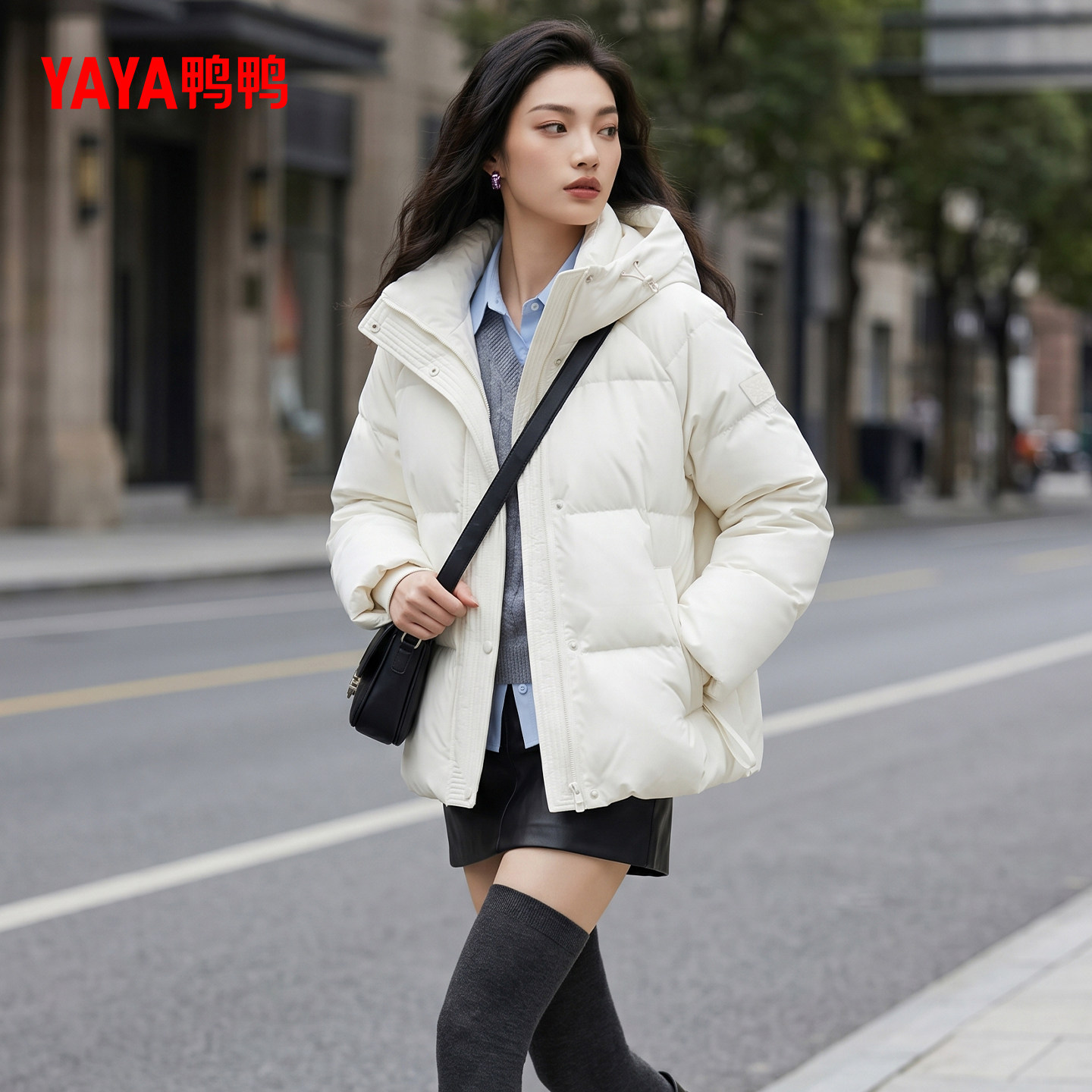 鸭鸭官旗！时尚通勤潮流羽绒服