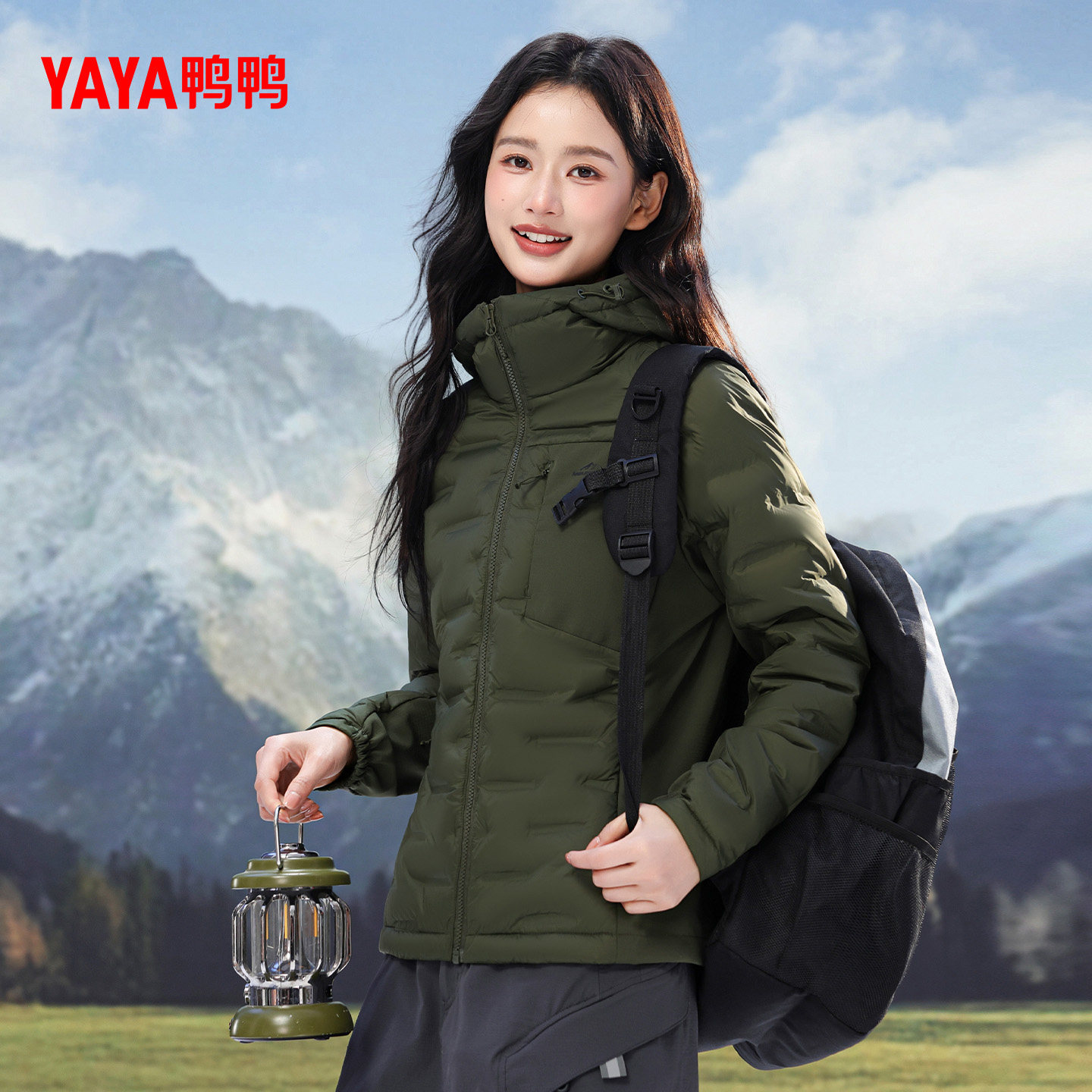 鸭鸭羽绒服女2025年冬季新品短款轻薄时尚舒适简约连帽鸭绒外套F,淘宝优惠券,粉丝福利购,淘宝优惠卷