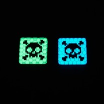 (GGZ for a chapter) CODE-11 lattice Skull Skull Functions Wind Logo Tactical Magic Sticker Morale Badge Pvc Discerc