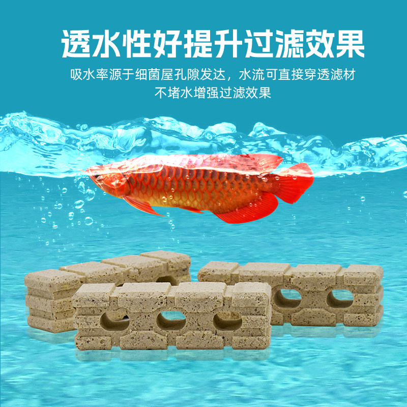 鱼趣集二代细菌屋滤材鱼缸过滤材料底滤周转箱滤材防堵水净水培菌,淘宝优惠券,粉丝福利购,淘宝优惠卷