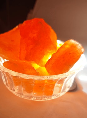 喜马拉雅粗盐家用盐摆件大粒盐搬家结婚乔迁新居卫生间盐块创意