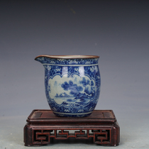 Jingdezhen Tea Set Imitation Старинная Старинная Гончарная Глиняная Цветы Пейзажные Персонажи Fair Cup Старинная Старинная Пьеса Старая Акция Stock Старая Акция