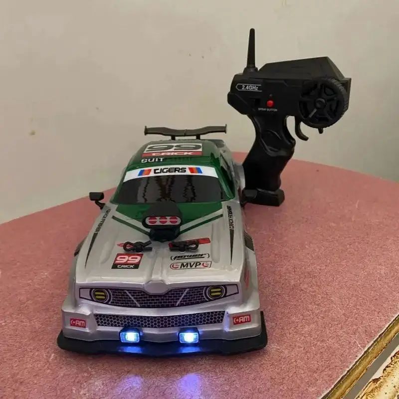 1/16 2.4G Racing Rc Cars Drift Car Mustang GTR Electric 4WD - 图1