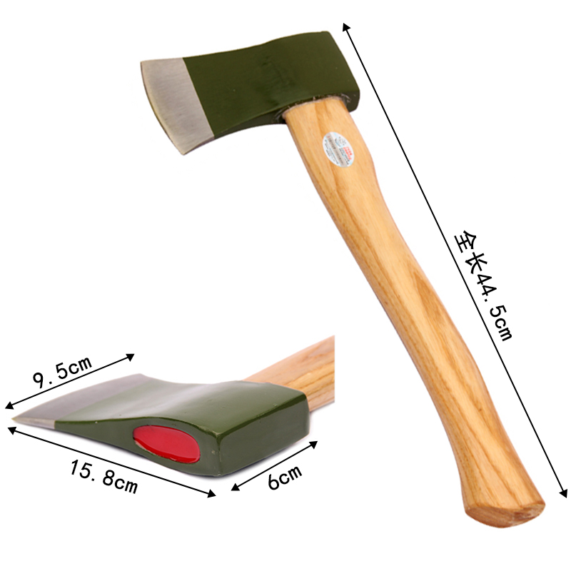 正品6411锰钢手斧户外斧子兵工斧战斧消防斧头野营把斧木工斧军斧-图0