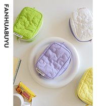 Sanskrit wont speak a new portable containing package soft cloth art hand holding a ladies little crowdsourced makeup bag female fashion phone bag