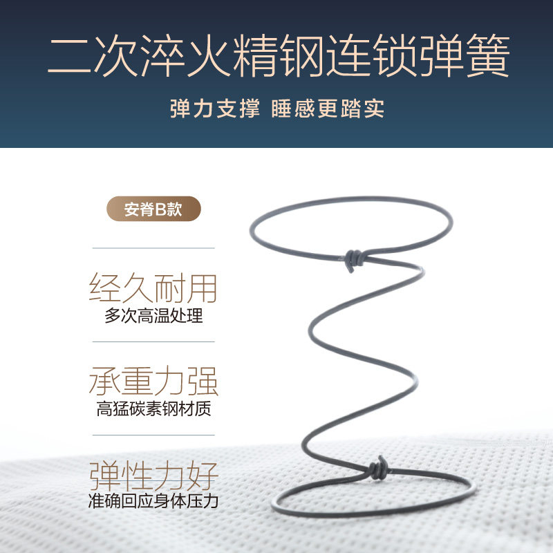 HarborHouse椰棕床垫家具儿童成人加厚1.5/1.8m独立弹簧乳胶床垫,淘宝优惠券,粉丝福利购,淘宝优惠卷