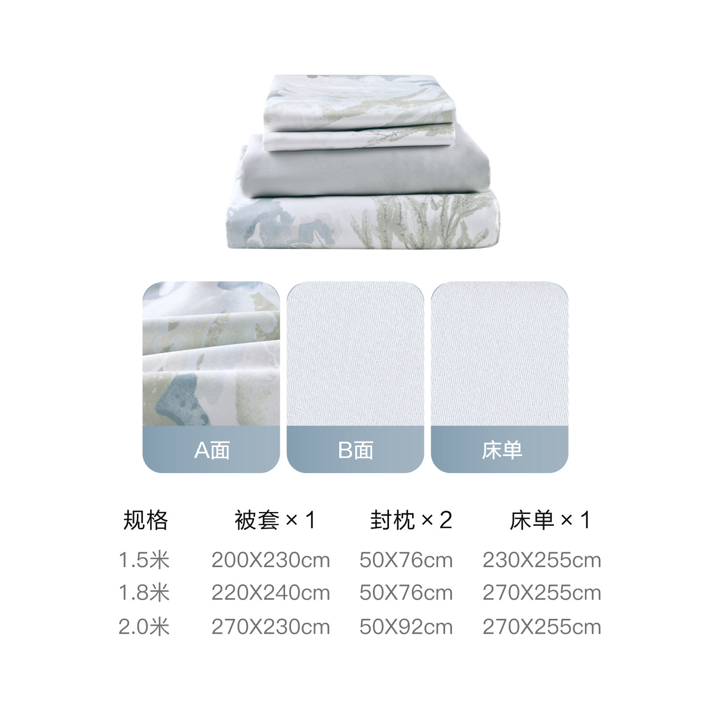 HarborHouse美式家纺纯棉床品全棉贡缎长绒棉床上四件套高级感