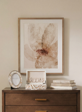 HarborHouse美式家居客厅卧室挂画墙壁装饰画抽象花卉墙画Velvet