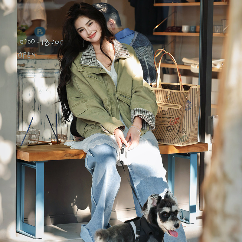 AZure温柔风蕾丝波点透视吊带背心V领荷叶蕾丝拼接荷叶内搭吊带裙,淘宝优惠券,粉丝福利购,淘宝优惠卷