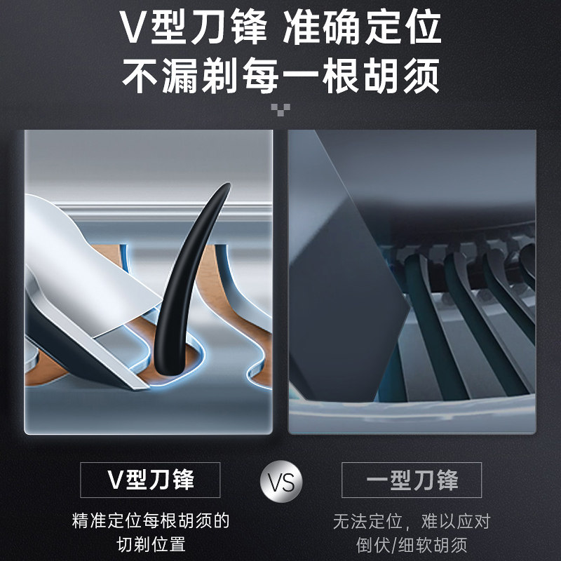 飞利浦男士电动充电式水洗胡须刀 飞利浦剃须刀