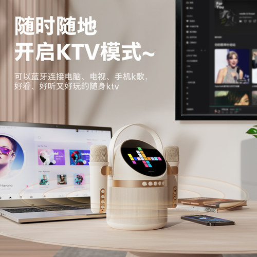 飞利浦TAS2508蓝牙K歌音响儿童高清双麦克风音质长续航大音量 - 图3