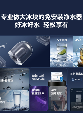 飞利浦冰块即热净水器冰境i2