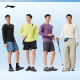 Li Ning Cool Loose Round Neck ເສື້ອທີເຊີດແຂນຍາວຂອງຜູ້ຊາຍ