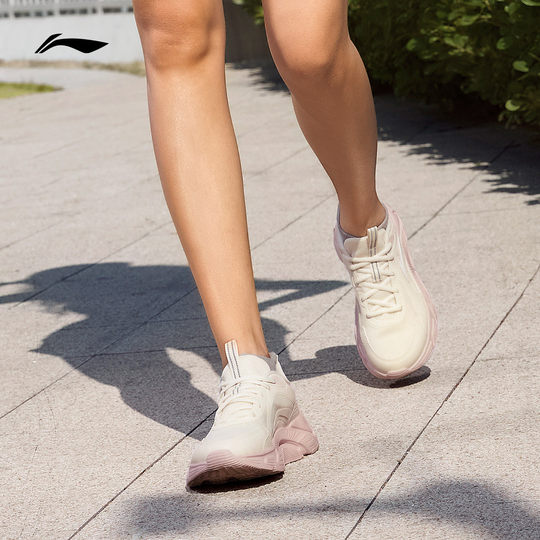 Li Ning Qingshang официальные женские повседневные кроссовки