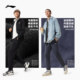 Li Ning casual new running straight sports pants