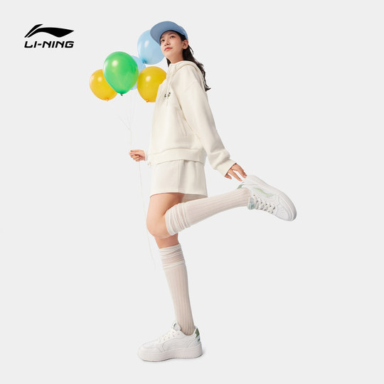 Li Ning women's summer white sneakers casual sneakers