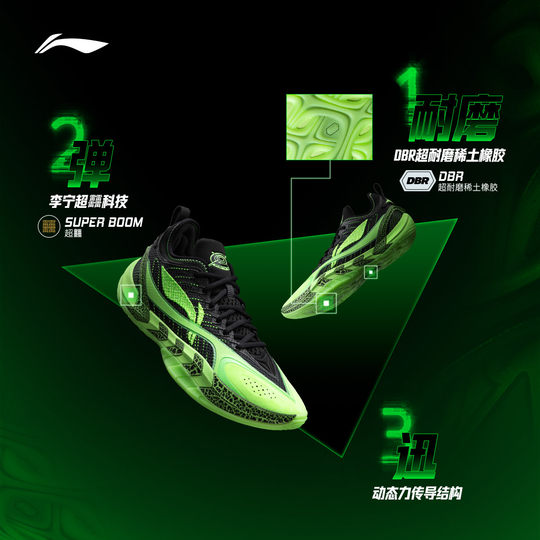 Li Ning anti-Wu Guerrilla 2SUPER low-top men's basketball shoes