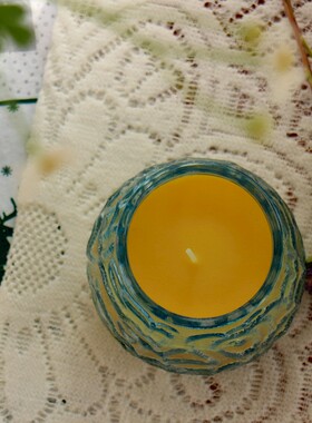 驱蚊虫小蜡烛香茅油柠檬草室内
