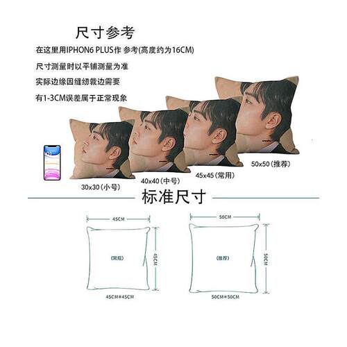 照片抱枕diy定制靠垫可印LOGO客厅沙发靠枕来图定做枕套生日礼物 - 图1