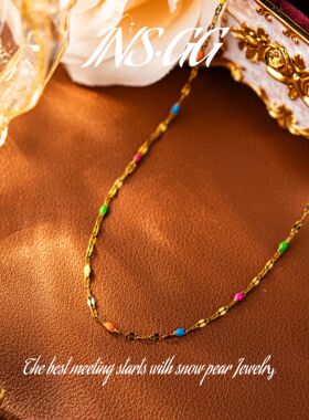 【INS·GG】手工时尚百搭复古小众简约项链X028