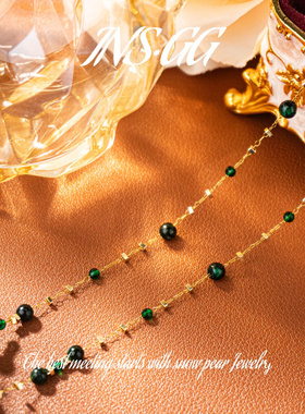 【INS · GG】晶  虎眼灵蛇 轻奢 LX3052 项链·中长