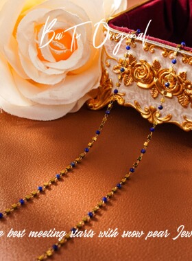 钛钢项链 【柏荼】 钢·轻奢手工 WX0626项链·中长