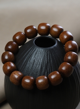 印尼金星紫檀爆满金星佛珠手串