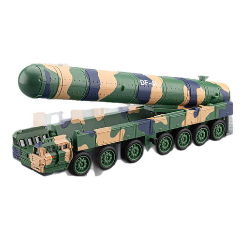 新款 合金东风41导弹车DF-5C运输车61声光玩具可发射模型31 - 图3