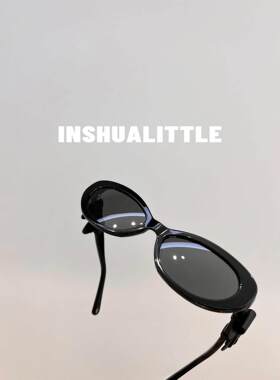 新款蝴蝶结字母墨镜男女太阳眼镜