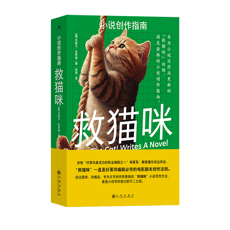 后浪正版现货 救猫咪 小说创作指南 杰西卡布罗迪著 写作方法 详细解析10种经典故事类型 文学写作教程编剧参考书籍 - 图3