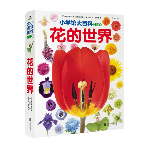 浪花朵朵现货 小学馆大百科 花的世界  7-10岁儿童科普百科自然图鉴植物画册百科类书籍 后浪童书 - 图3