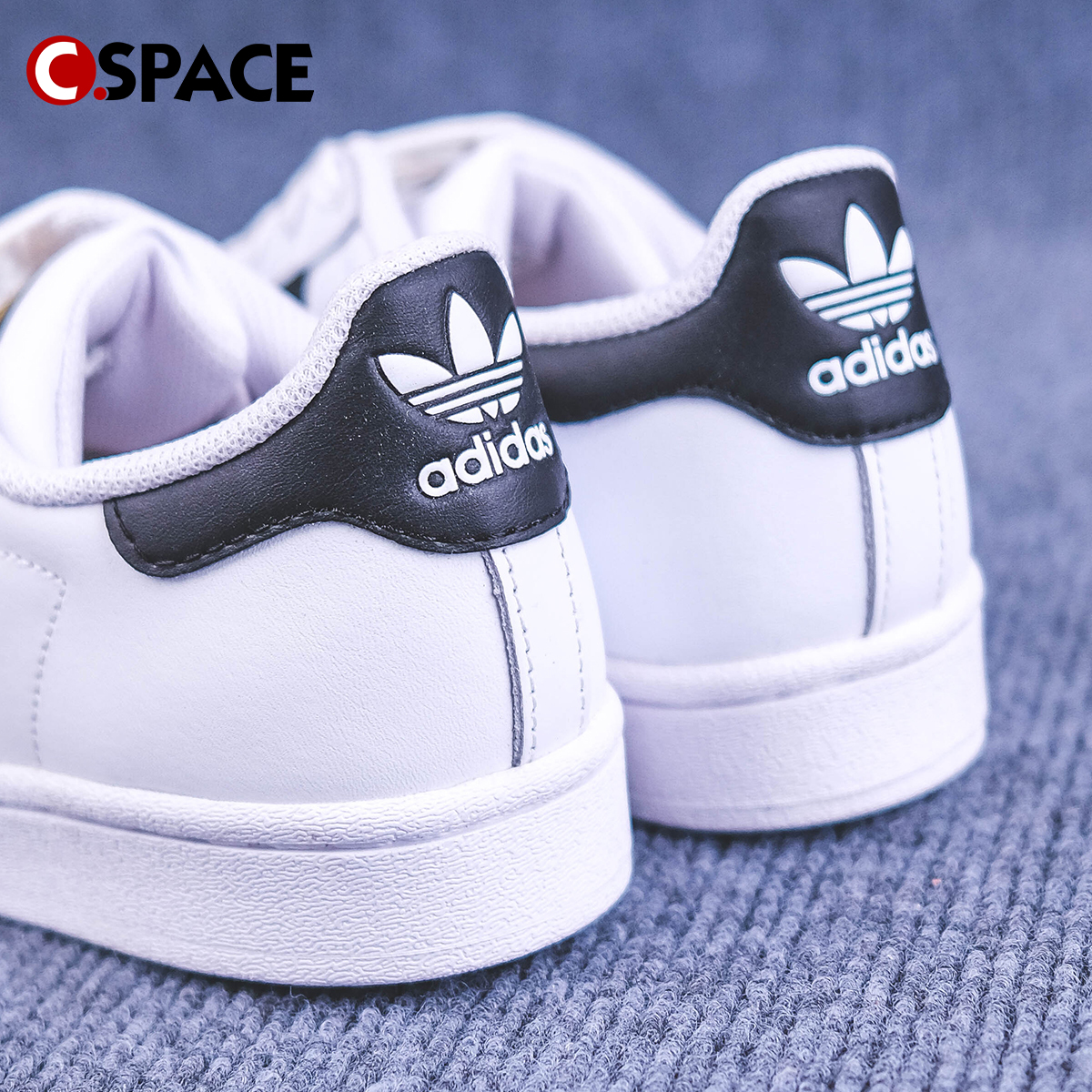 Cs Adidas originals Superstar 贝壳头 金标低帮板鞋 FU7712 - 图0