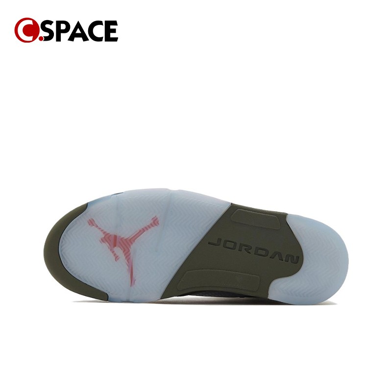 Cspace W Air Jordan 5 Retro AJ5橄榄绿 复古篮球鞋 DD0587-308 - 图2