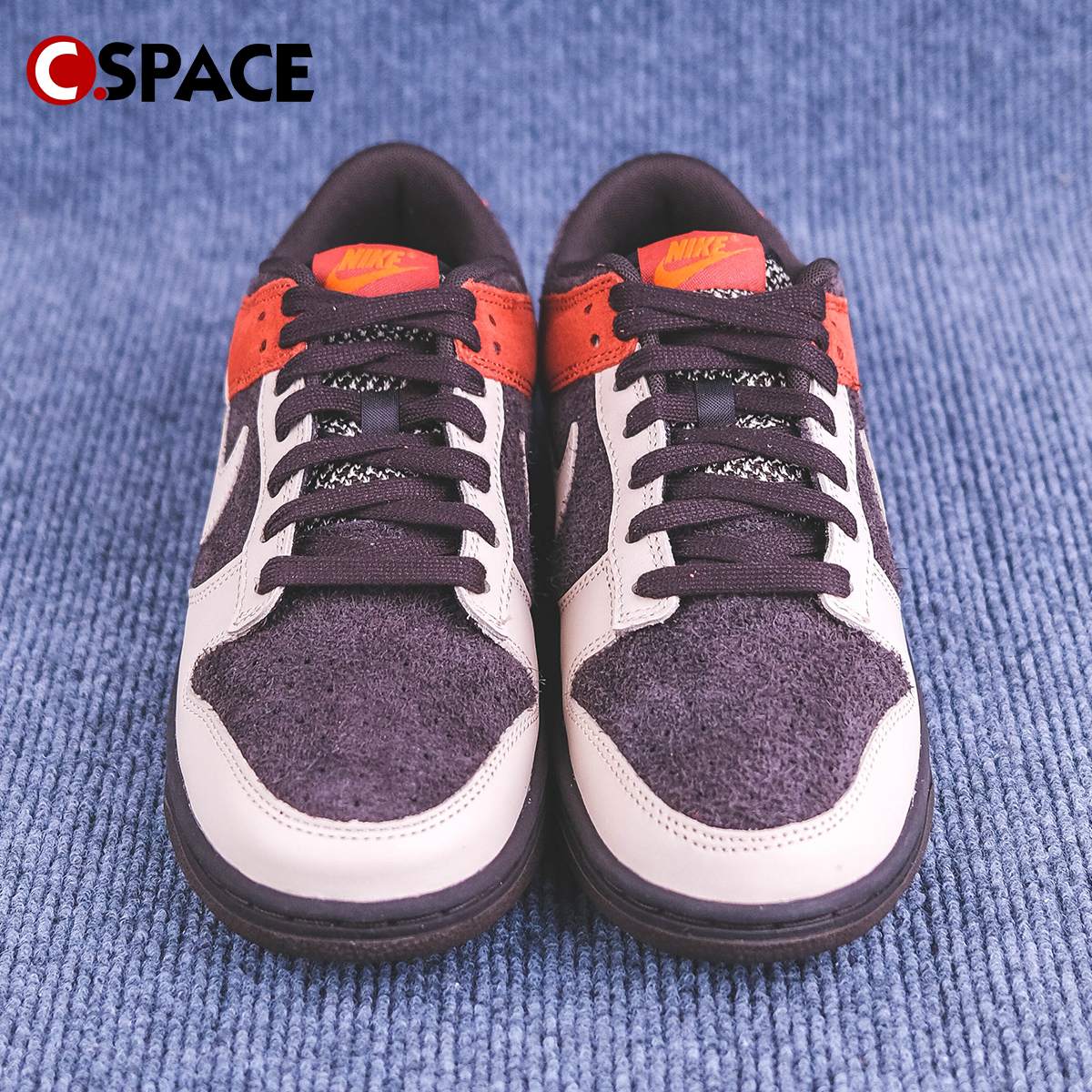 Cspace W Nike Dunk Low 小熊猫 棕黑 休闲耐磨板鞋 FV0395-200 - 图0