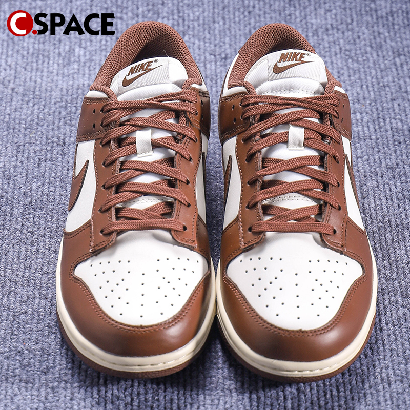 Cspace DR Nike Dunk Low棕白巧克力低帮防滑耐磨板鞋DD1503-124-图1