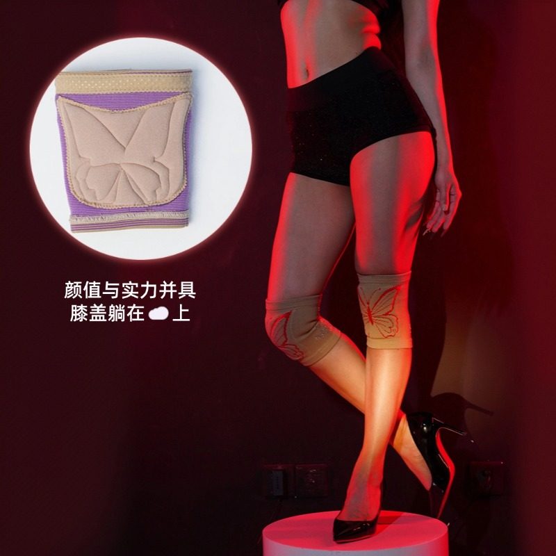IAMYOYO 闪钻蝴蝶护膝 高温烫压闪钻heels护膝包裹隐形显腿直,淘宝优惠券,粉丝福利购,淘宝优惠卷