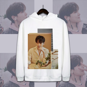 ເສື້ອຢືດແບບດຽວກັນຂອງ You Changjing hooded plus velvet photo cartoon NINE PERCENT support men and women's clothes