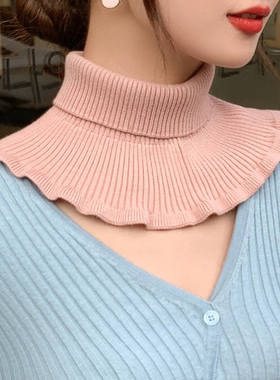羊绒脖套男女弹力颈椎保暖羊毛线