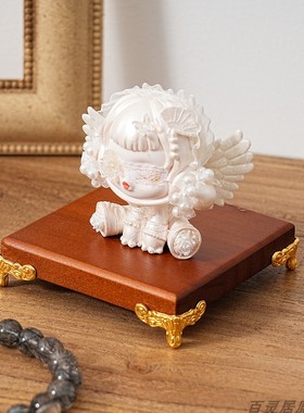 底座实木手办奖杯娃娃矿标标本