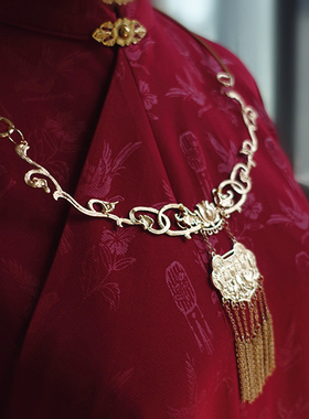 仿红楼梦薛宝钗项圈不离不弃