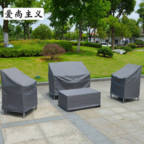 Customize outdoor furniture anti-rain cover device dust cover sound waterproof sunscreen outdoor sofa table and chair protective sleeve