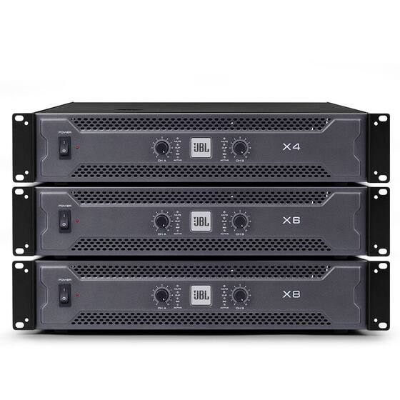 JBL X4X6X8专业纯后级舞台演出KTV会议家用超大功率放大器功放机