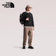 North Face V-DAY ເສື້ອຍືດແຂນຍາວຝ້າຍບໍລິສຸດ