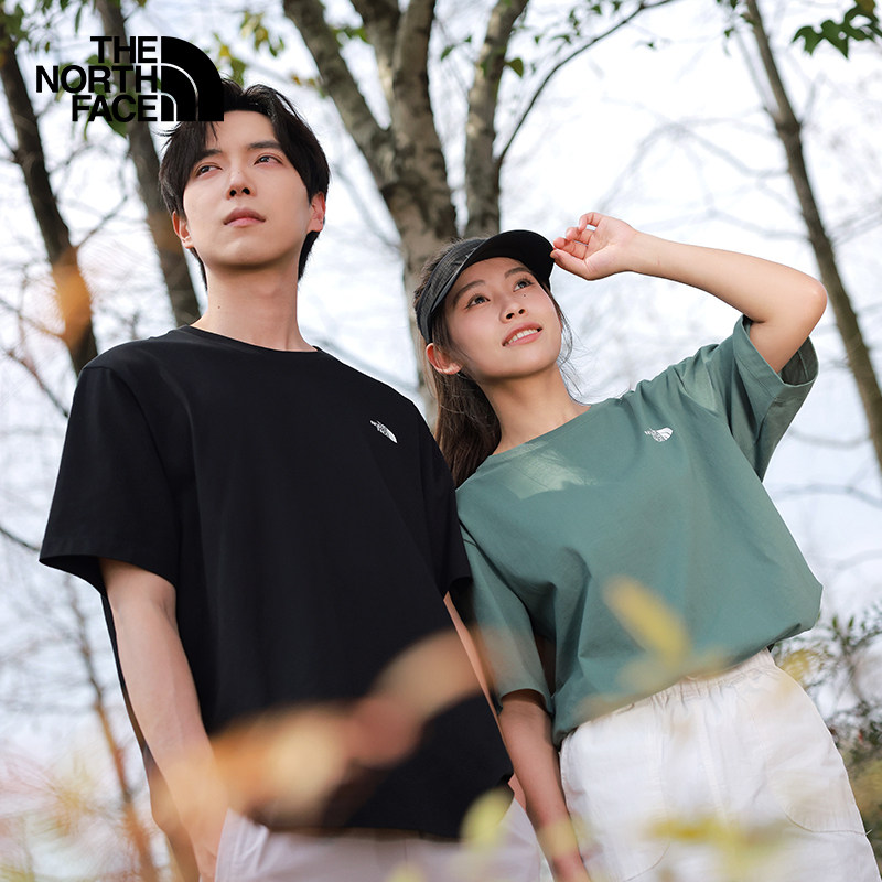 北面男女同款纯棉印花短袖T恤户外休闲透气新款TheNorthFace|8GZ6,淘宝优惠券,粉丝福利购,淘宝优惠卷